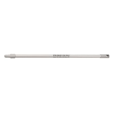 Drain Brush Handle, 1 1/4 in Dia, Fiberglass