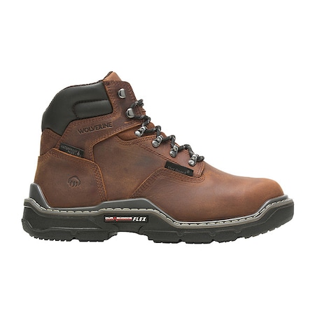Men's 6 in Carbon Fiber Toe 6-Inch Work Boot, Peanut, 9 1/2, EW, W211165