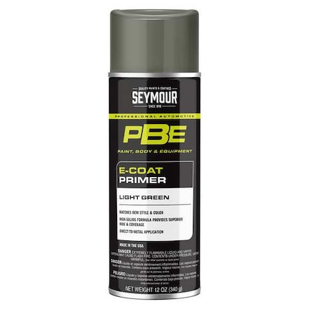 PBE E-Coat Primer, Light Green, 12 oz