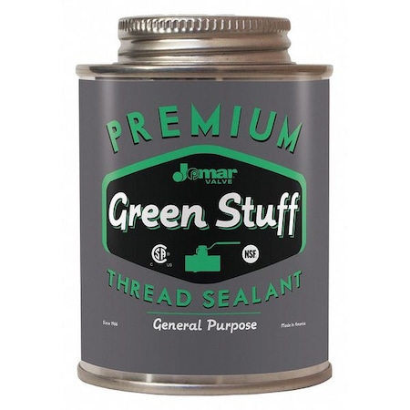 Pipe Thread Sealant 2 fl oz, Tube, Green Stuff, Green, Paste