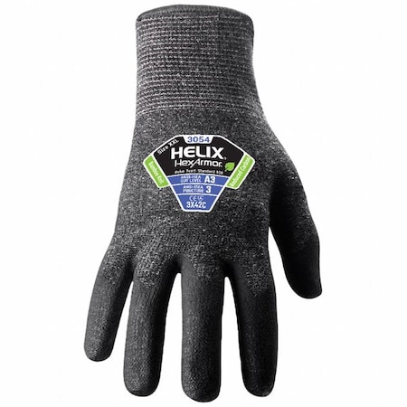 Knit Gloves, Cut Level A3 ,Nitrile ,Textured ,2XL 1 PR