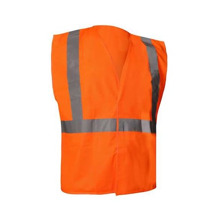 Class 2, Orange, Hook-and-Loop, Solid, N