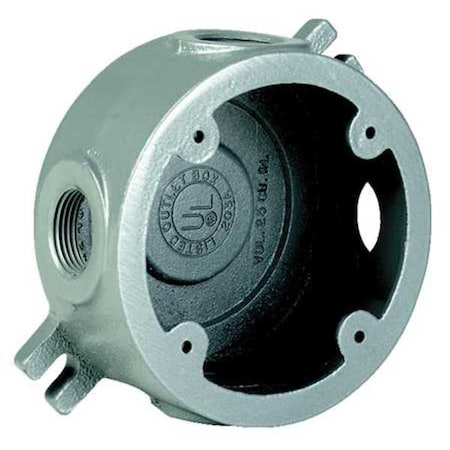 Conduit Outlet Body,X,1/2 In.