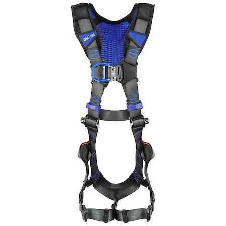 ExoFit(TM) X300 Fall Protection Harness, M/L, 420 lb, Quick-Connect Chest/ Quick-Connect Leg Straps