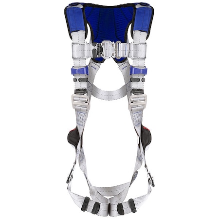 ExoFit(TM) X100 Fall Protection Harness, XL, 420 lb, Quick-Connect Chest/ Quick-Connect Leg Straps
