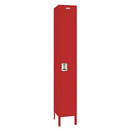 Wardrobe Locker, 15 in W, 18 in D, 78 in H, (1) Tier, (1) Wide
