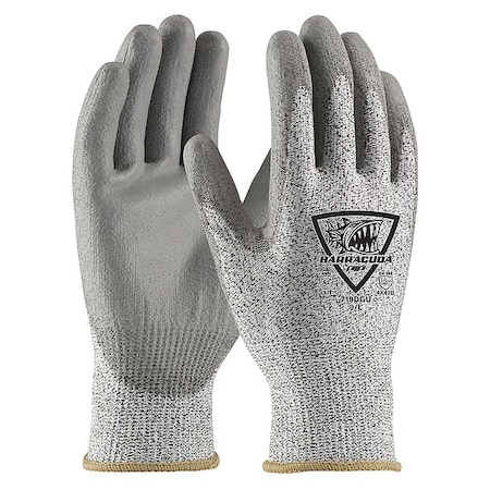 Coated Gloves, Cut Level A2 ,Dipped ,Polyurethane ,Smooth ,L 12 PK