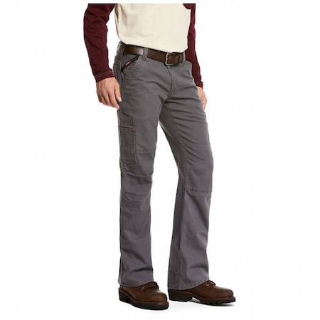 Men's Flame Resistant Pants, 14 cal/sq cm, L 9 oz DuraLight Stretch Canvas