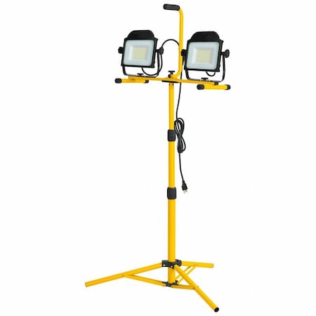Dual Head Work Light,Corded,20000lm,LED