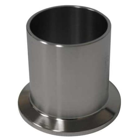 3" Clamp x Orbital Weld T316L SS Ferrule