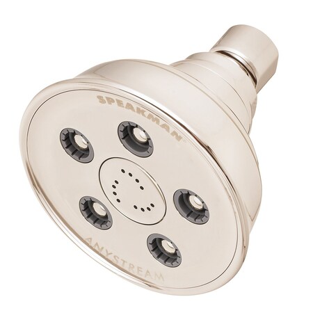 Caspian Showerhead,2.5 gpm,Plishd Nickel