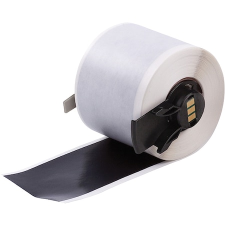 ContinuousLabelStock,Black,Gloss