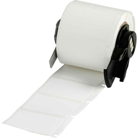 WraparoundLabel,White,Nylon,1-1/2inW