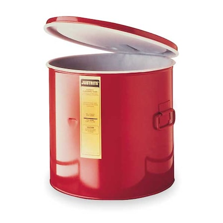 Wash Tank Can,Basket,Benchtop,1 gal.
