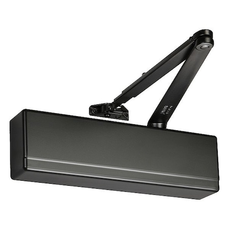 Manual, Hydraulic, Door Closer, Black