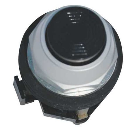 Push Button Operator, Extended, Momentary Action, Not Applicable Release, Non-Illuminated, Black