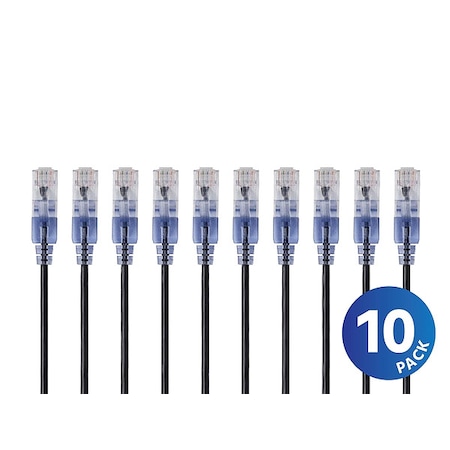 Voice and Data Patch Cord,50 ft L,PK10