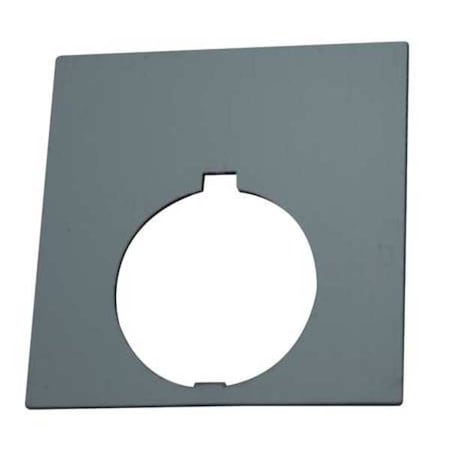 Blank Legend Plate,Black/White or Silver