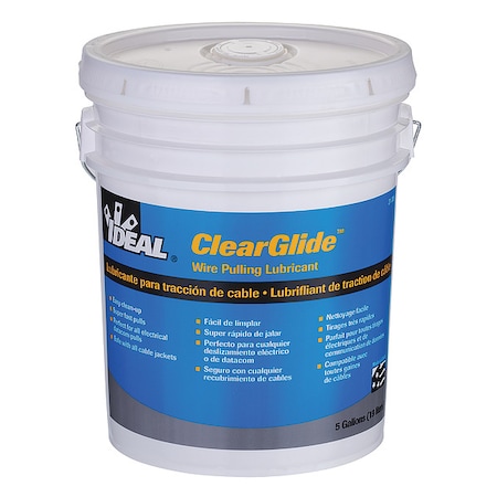 Wire Pulling Lubricant,5 gal. Bucket,Clr