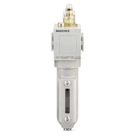 Lubricator,1/8 in,Metal Bowl,0.74 lb