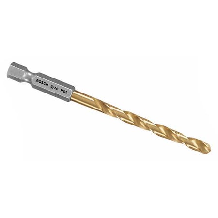 3-1/2" 135 Deg. Jobber Length Drill Bit
