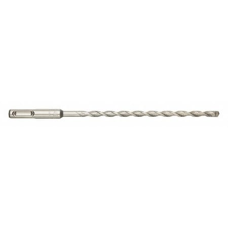 4-Cutter Hammer Drill Bit 9/16" x 12"L, SDS Plus