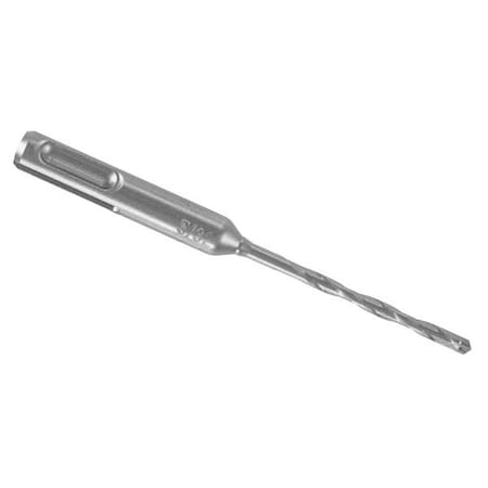 4-Cutter Hammer Drill Bit 5/32" x 4.000"L, SDS Plus