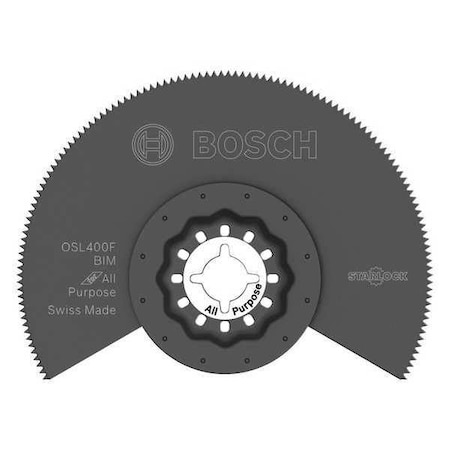 Oscillating Blade,Bi-Metal,4 in. Size