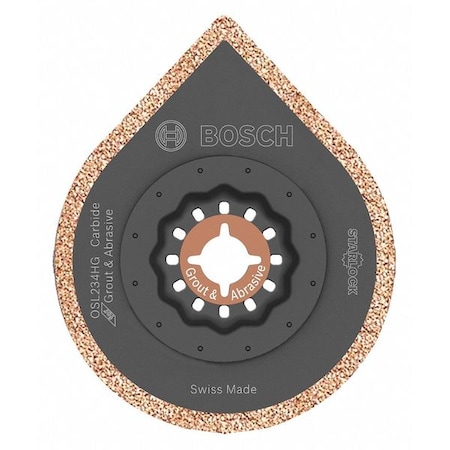 Oscillating Blade,Carbide Grt,2-3/4 in L