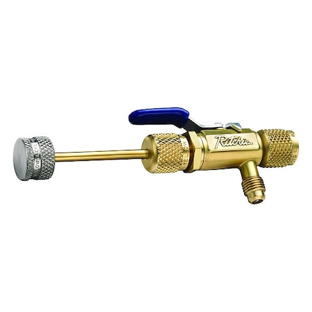 Valve Core Remover, 10 in L, Brass