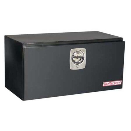 Truck Box, Underbody, Steel, 36-5/8"W, Black, 6.7 cu. ft.