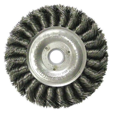 Wire Wheel Brush,Max. RPM 20,000,1/2in W
