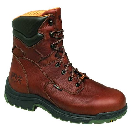 Men's 8-Inch Work Boot, 8 1/2 M, Reddish Brown, TB147019210