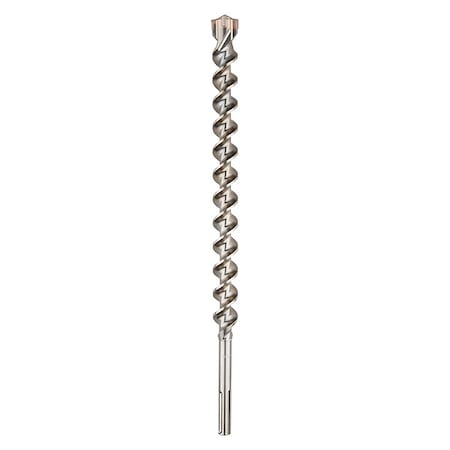 Rotary Hammer Drill Bit,45/64" dia Shank