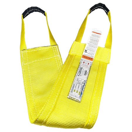 Web Sling,Flat Eye,4 ft L