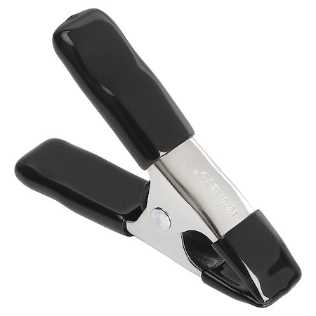 Spring Clamp,Steel,Vinyl,6 1/4",pkg 10