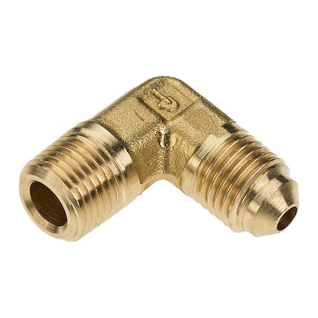 Elbow,Brass,Flared3/16in,MNPT1/8in
