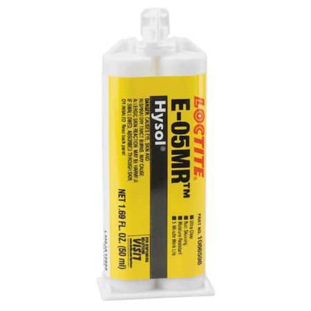 Epoxy Adhesive, E-05MR Series, Amber, Packet, 1:01 Mix Ratio, 15 min Functional Cure