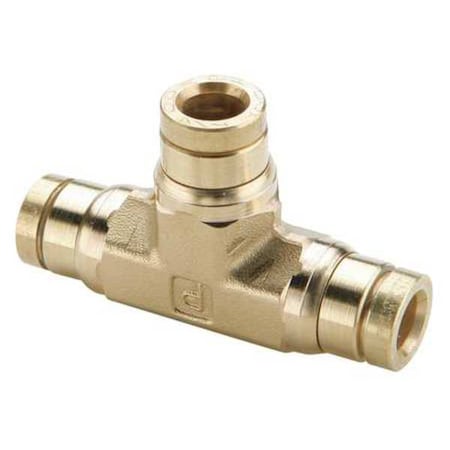 Tee, Tube 1/2", 1/2", Push-Fit 1/2"