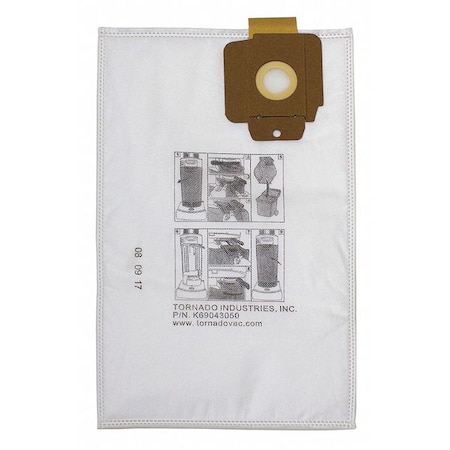 Vacuum Bag, Disposable, 10 PK