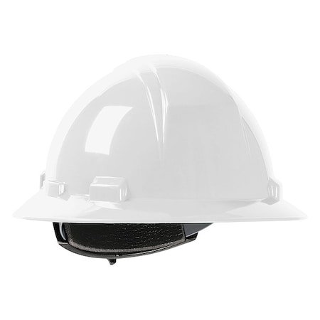 Hard Hat, Dynamic, HDPE, 4 Point Ratchet, Type 1, Class E, White