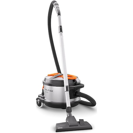 Canister Vacuum,13 in H,15 3/8 in W