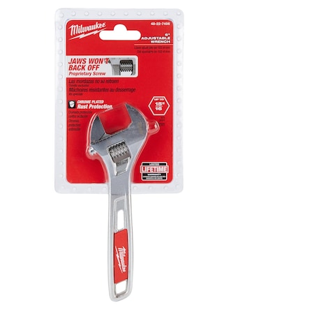 6" ADJUSTABLE WRENCH