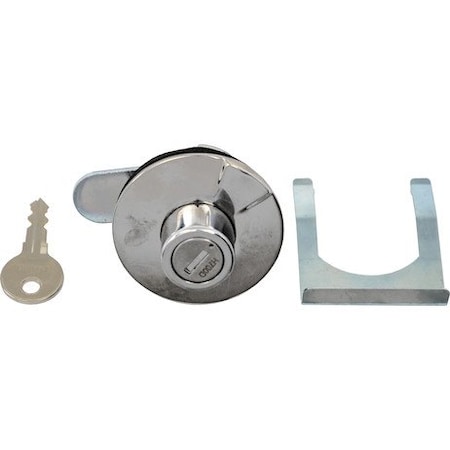 Vehicle Storage Lock,Silver,3 in H