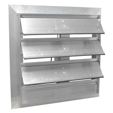 Motorized Damper,Aluminum,Square,18 ga
