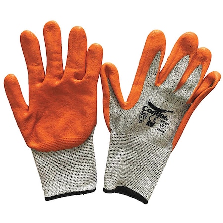 Cut Resistant Coated Gloves, Cut Level A3 ,Dipped ,Nitrile ,Foam ,XL 1 PR