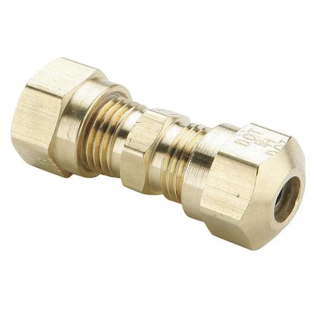 Union, Brass, Comp. 1/2 in, Comp. 5/8 in