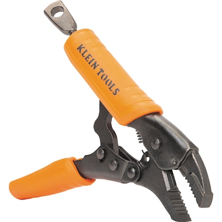 Curved Jaw Locking Pliers, 5-Inch