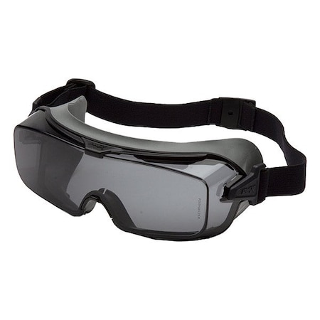 Safety Goggles, Gray Lens, H2MAX Anti-Fog & Anti-Scratch, Direct Vented, Dielectric, Cappture Pro Series