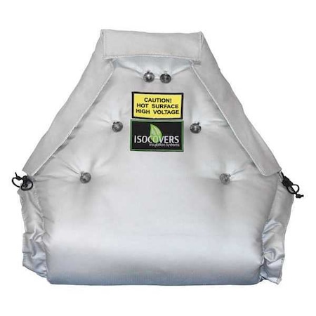 Valve Insulation,12 in. L,6 in. W